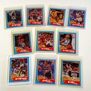 1990-91 Fleer Rookie Sensation NBA Basketball 10 Card Set - David Robinson​​​